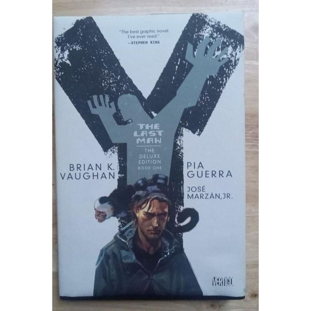 Y: The Last‎ Man /The Deluxe Edition Book 1/Brian K. Vaughan/ Hardcover book